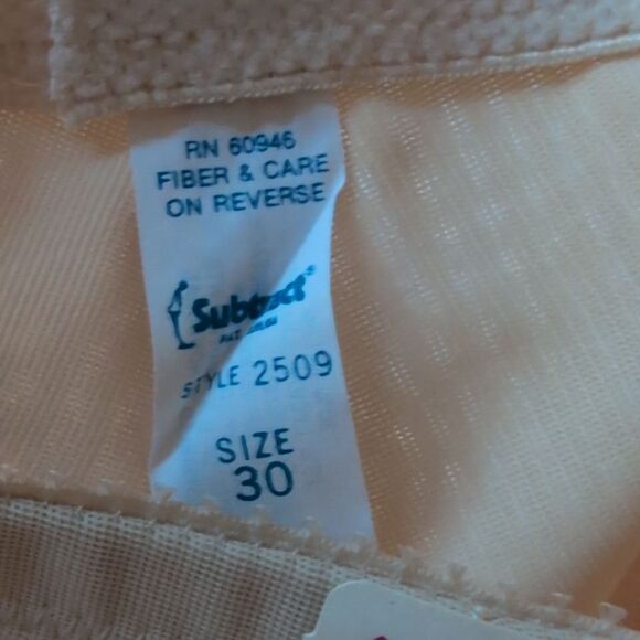 70s Vintage women'Subtract shape wear control brief underwear size 30 waist NWT - Picture 10 of 12